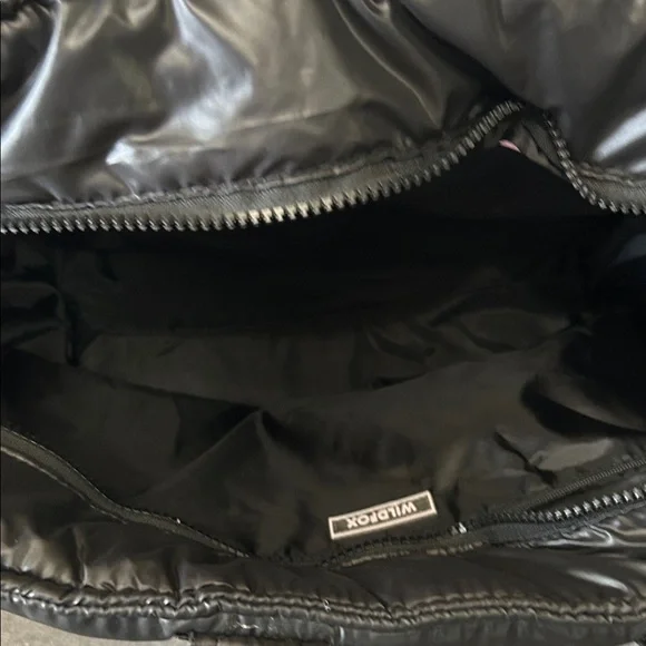 WILDFOX Black and Silver Tote Bag NEW - Picture 4 of 5